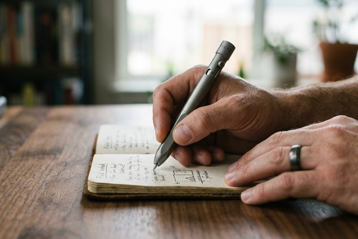 Titanium Bolt Action Pen